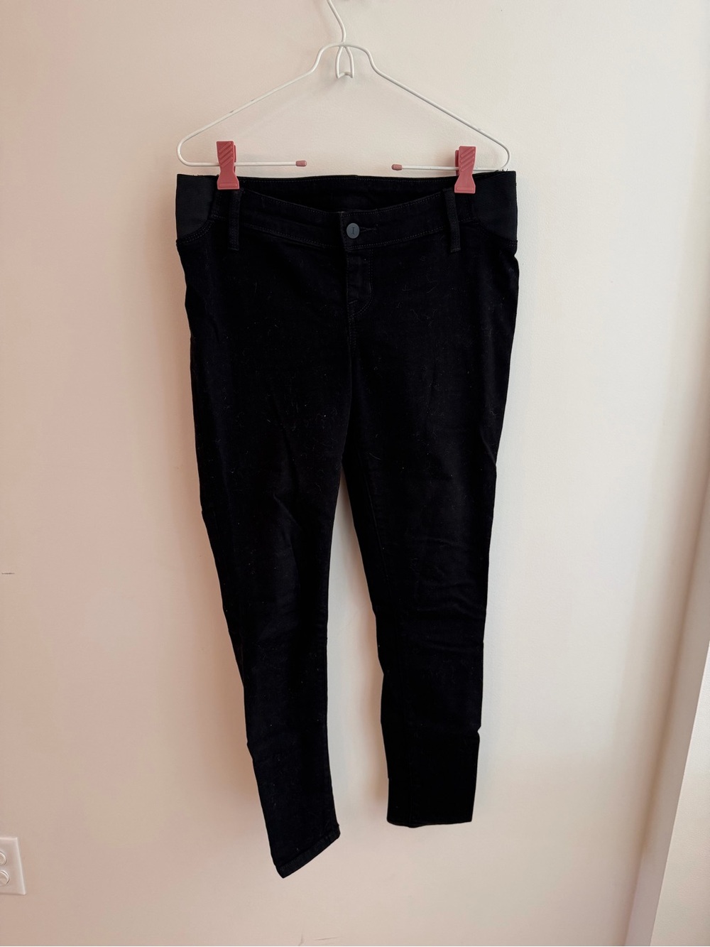 Maternity Isabel Women's Black Ankle Skinny Jeans